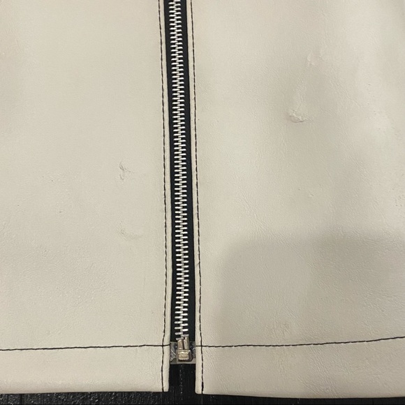 VINTAGE Lip Service White pleather mini dress - Picture 9 of 9